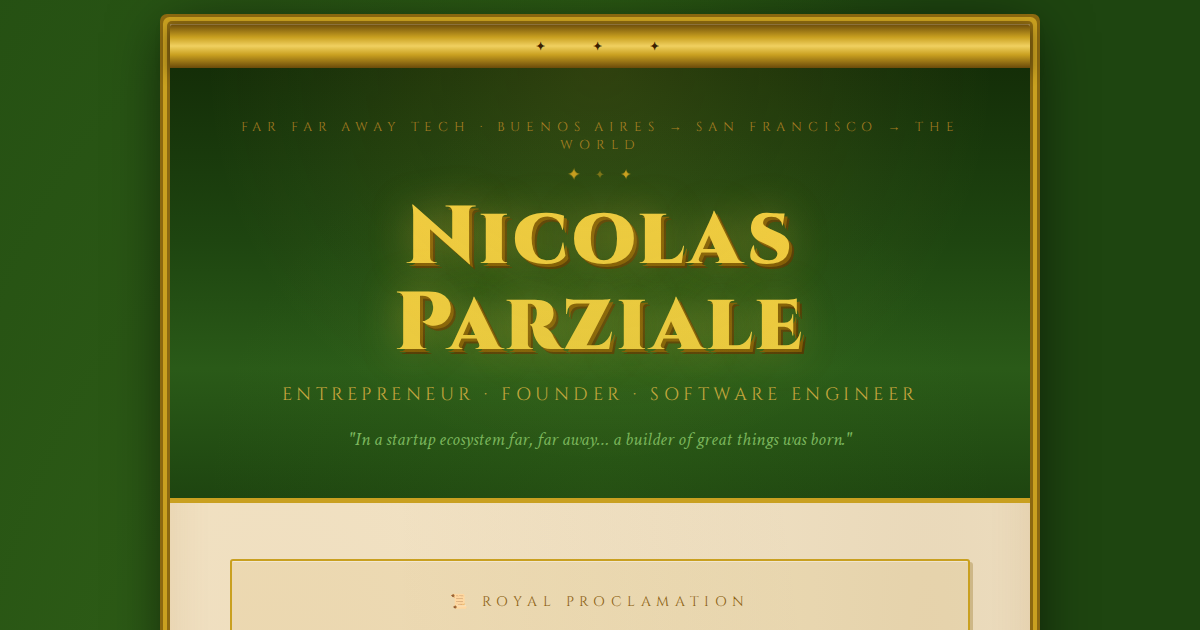 Screenshot of The Legend of Nico Parziale
